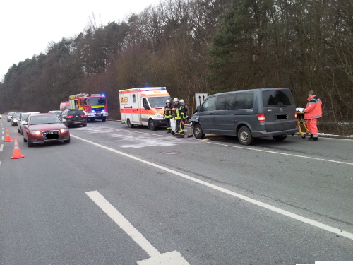 Schwerer Verkehrsunfall am Bräunleinsknoten