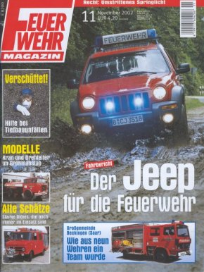 Feuerwehr-Magazin lobt den Internetauftritt der Rückersdorfer Feuerwehr