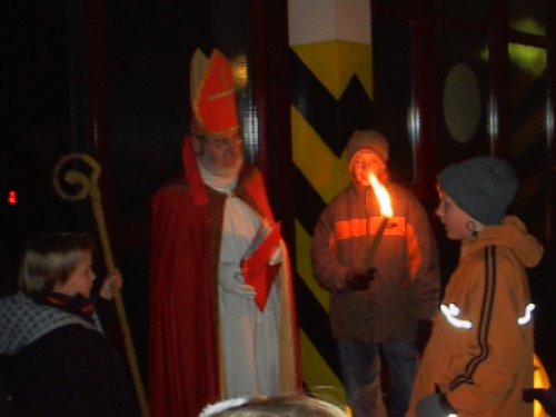 Nikolaus besuchte den Nachwuchs der Feuerwehrangehörigen