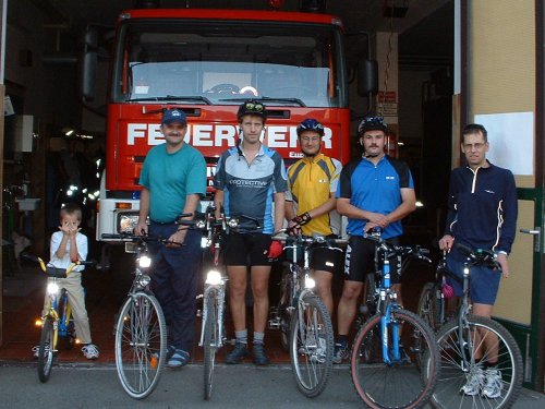 Run- and Bikegruppe der FF Rückersdorf stellt sich vor