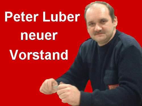 Peter Luber neuer Vorstand der Freiwilligen Feuerwehr Rückersdorf