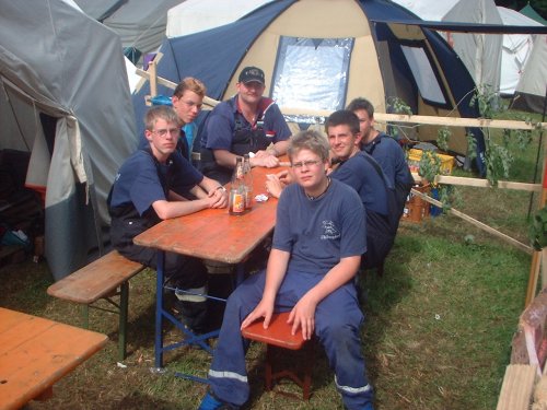 Jugendfeuerwehr nahm am 13. Landkreiszeltlager in Oberwindsberg teil