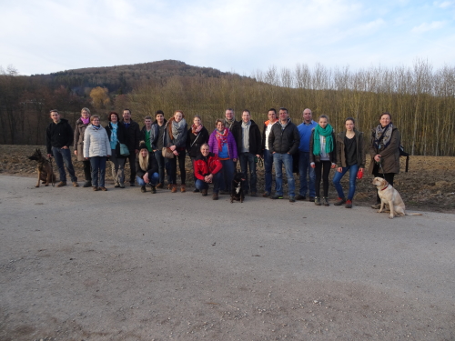 Winterwanderung bei Frühjahrswetter