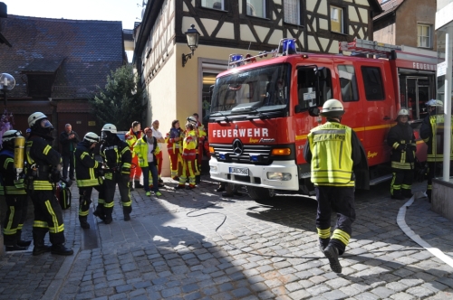 Brandeinsatz in Laufer Altstadt nach Änderung des Alarmplans