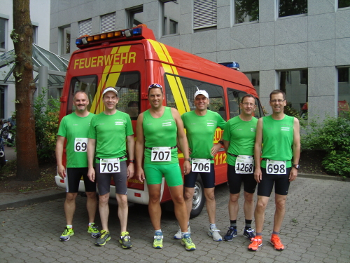 Die Läufer der Sportgruppe rocken den FunRun