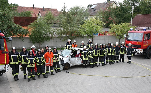 Strukturierte Unfallrettung: Ambitionierter Workshop in Rückersdorf