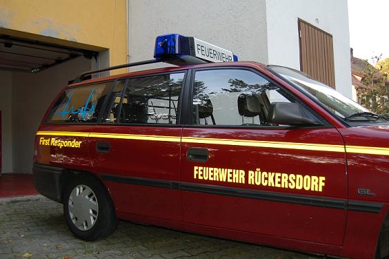 Neuer Stellplatz für First Responder