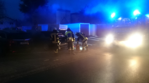 PKW-Brand durch technischen Defekt