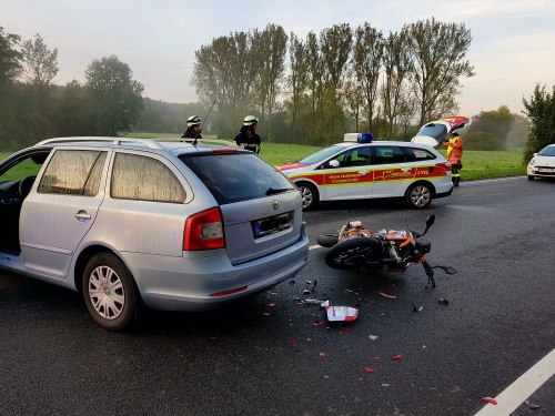 Schwerer Verkehrsunfall nach Wendemanöver