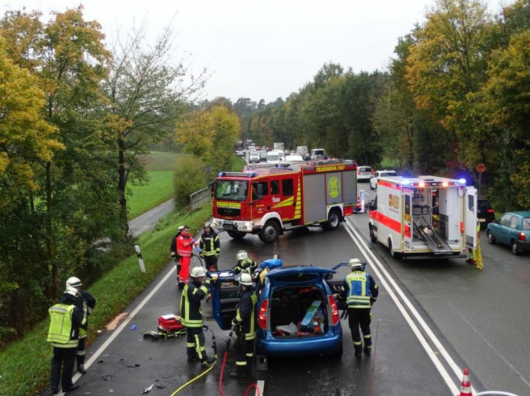 Weiterer schwerer Verkehrsunfall auf B14