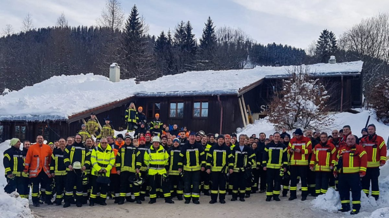 Katastrophenhilfe nach Schneechaos in Oberbayern