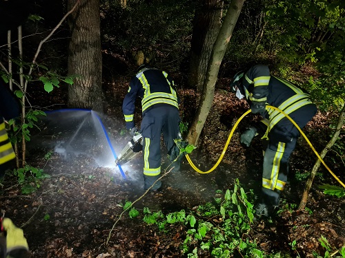 Wasserleitungsplatzer mitten in der Nacht